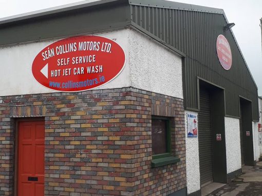 Sean Collins Motors signage